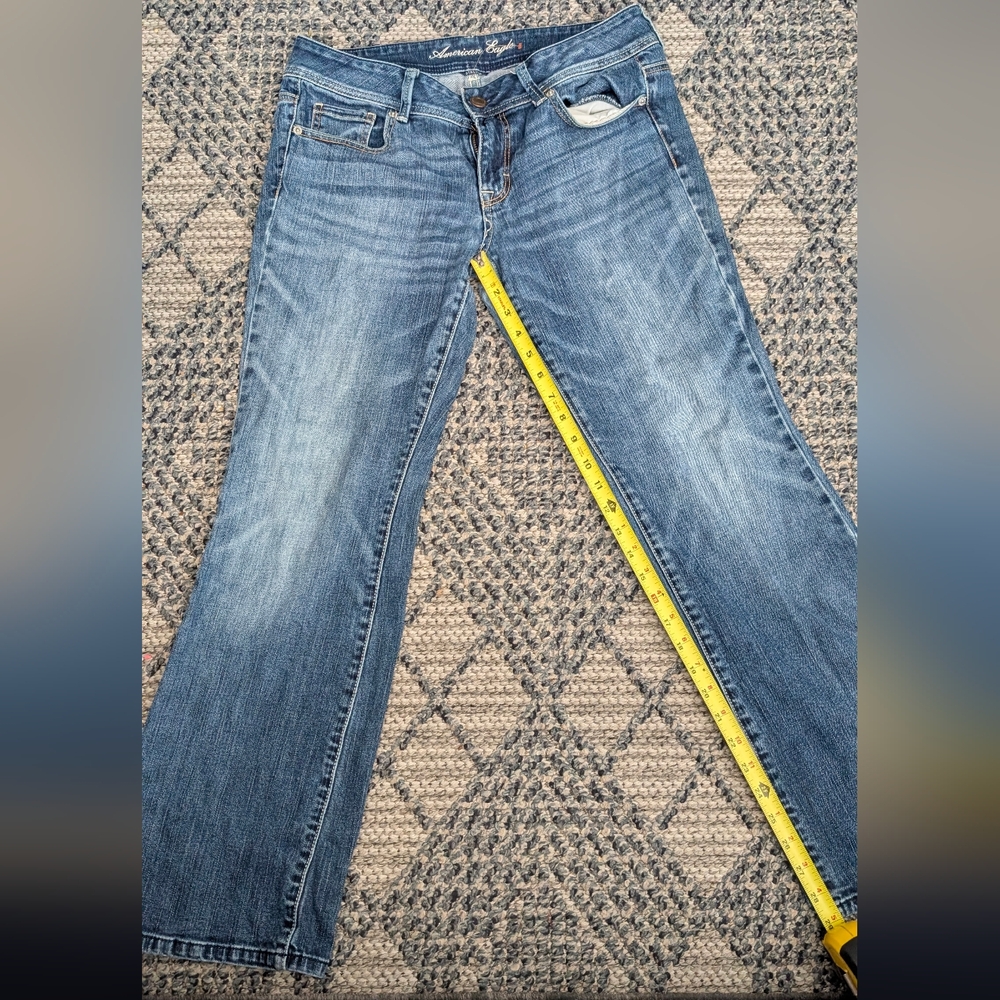 American Eagle Outfitters Light Blue Flare Jeans